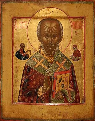 22. Saint Nicholas the Miracleworker. Early  19th century.
