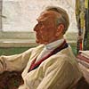 , , Portrait of the writer P.A.Severny.1970